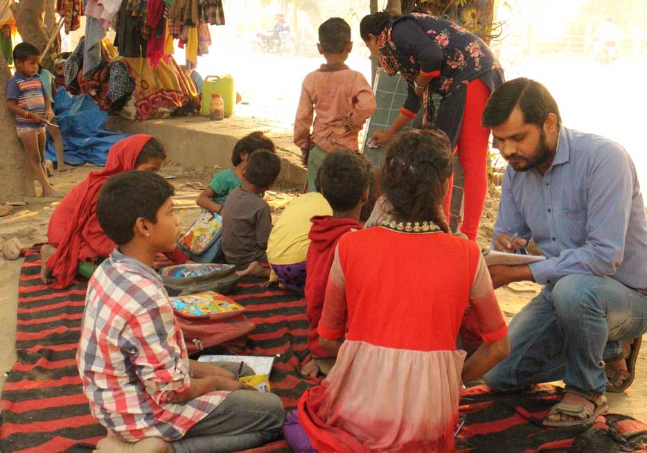 Children in Streets are very keen to learn.