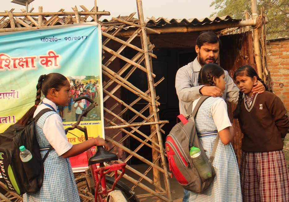 Now they go to school with the support of Shuruaat